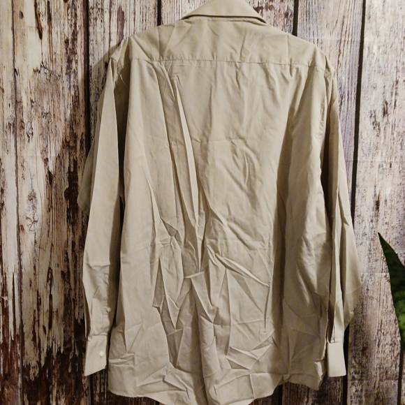 Vintage Pierre Cardin long sleeve button-down shirt sz 16.5 neck - Picture 3 of 7